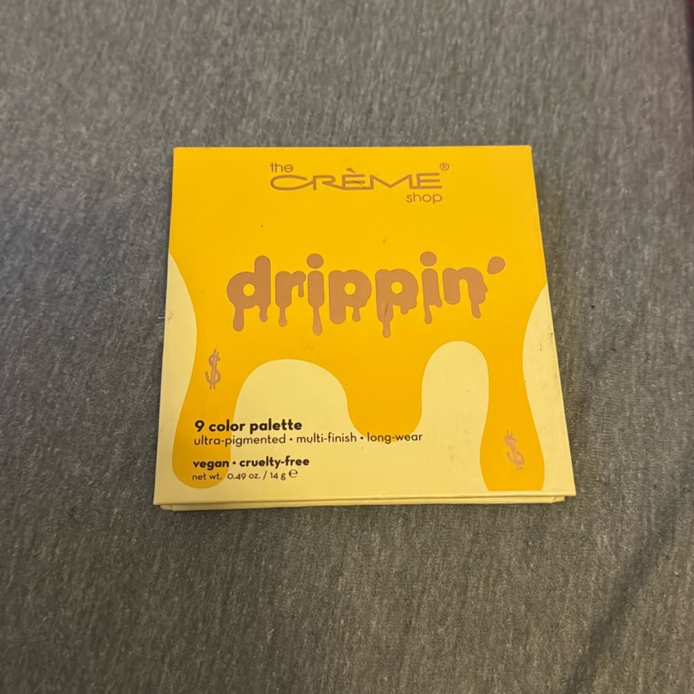 The crème shop “drippin” eyeshadow pallet